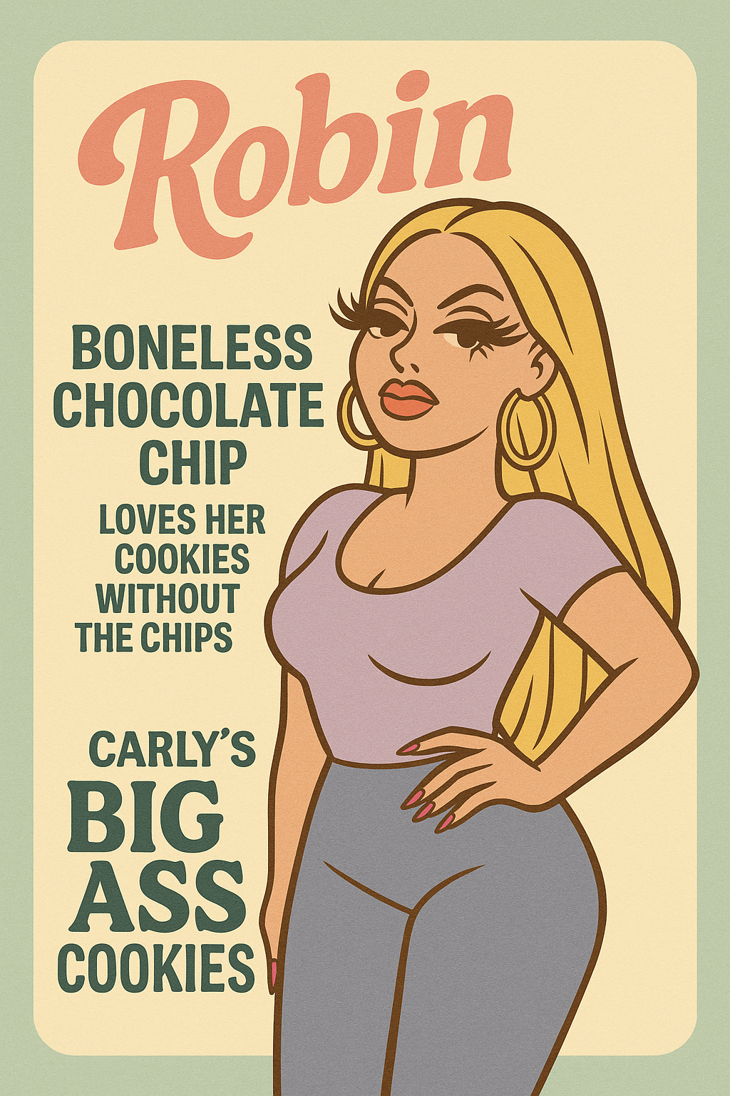 Boneless Chocolate Chip Cookie