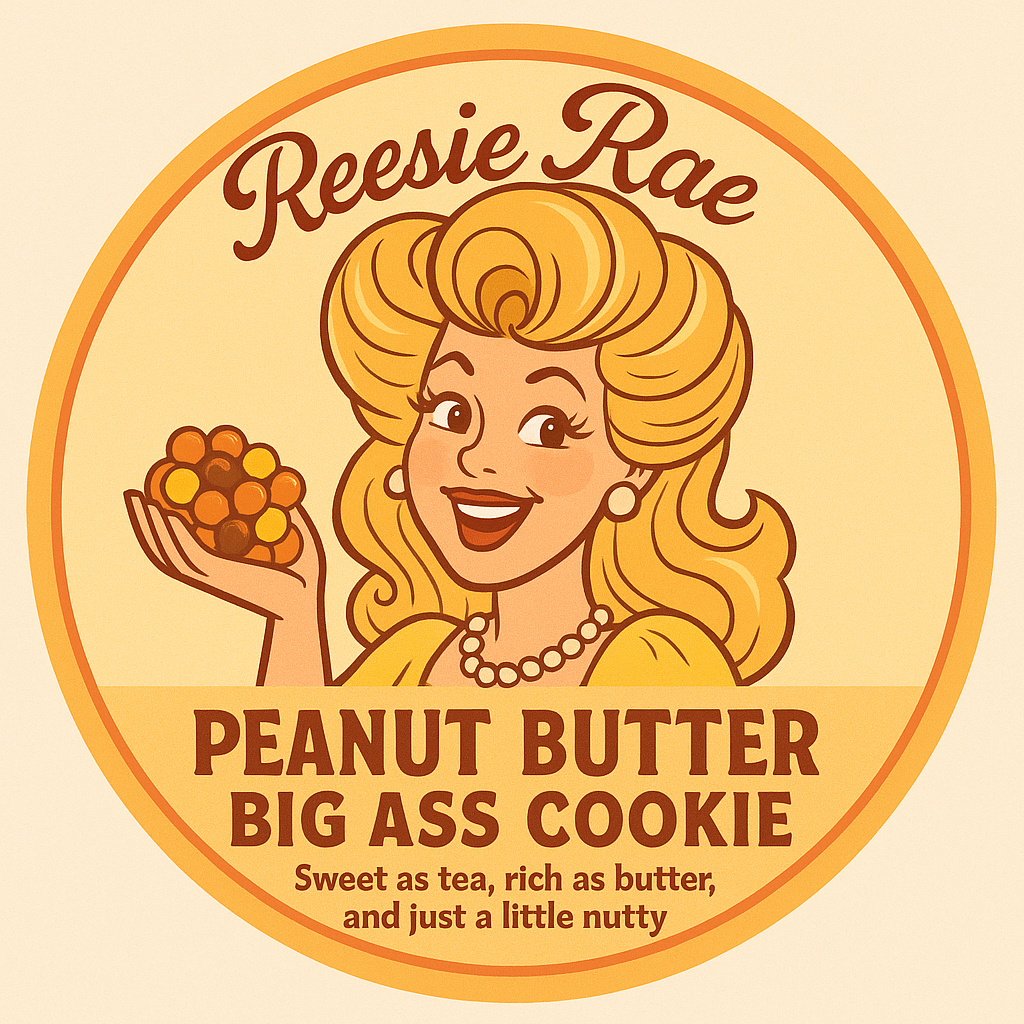 Big Ass Peanut Butter Cookie with Reese's Pieces