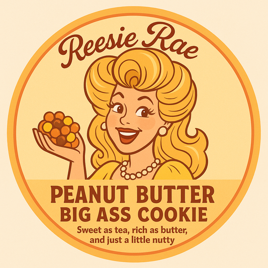 Big Ass Peanut Butter Cookie with Reese's Pieces
