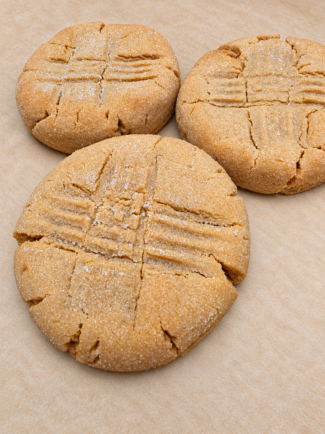 Original Peanut Butter Big Ass Jumbo Cookies – 6 Pack