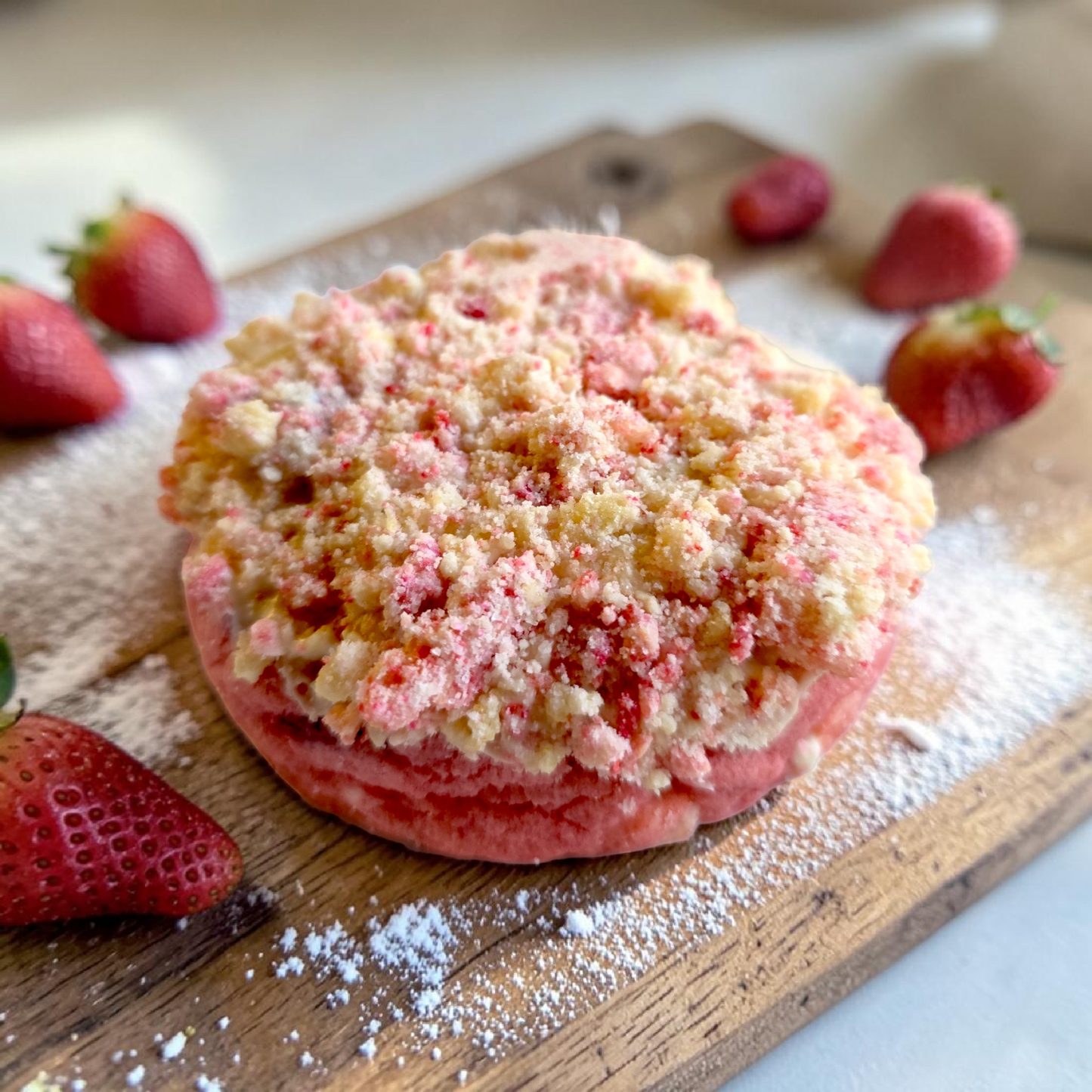 Strawberry Shortcake Crunch Big Ass Jumbo Cookies – 6 Pack