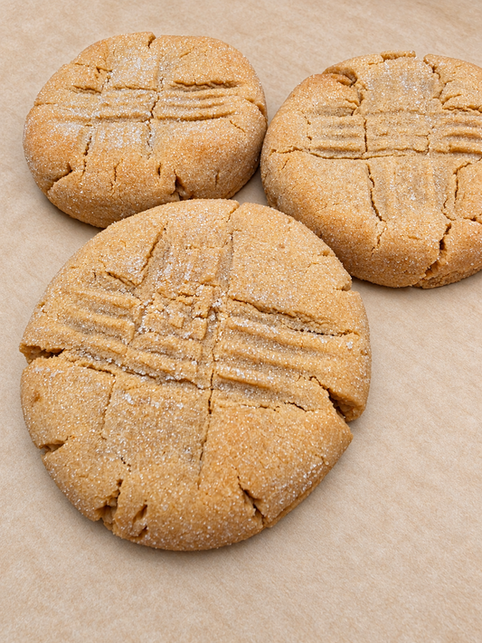 Original Peanut Butter Big Ass Jumbo Cookies – 6 Pack